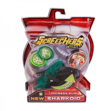 Машинка-трансформер Screechers Wild! S2 L1 Шаркоїд EU684204 Машинка-трансформер Screechers Wild! S2 L1 Шаркоїд EU684204