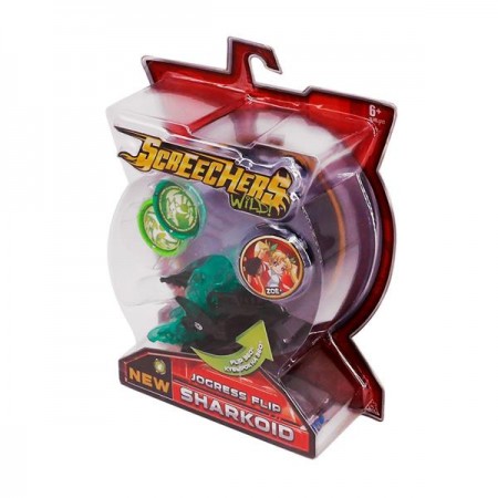 Машинка-трансформер Screechers Wild! S2 L1 Шаркоїд EU684204 Машинка-трансформер Screechers Wild! S2 L1 Шаркоїд EU684204