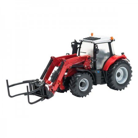 Модель Britains Трактор Massey Ferguson з фронтальним навантажувачем 1: 32 Модель Britains Трактор Massey Ferguson з фронтальним навантажувачем 1: 32
