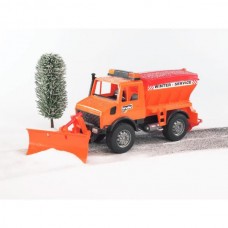 Модель Bruder Снегоуборочный автомобиль MB Unimog 1: 16 