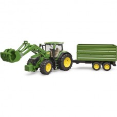 Модель Bruder Трактор John Deere с прицепом 1: 16 