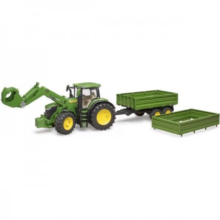 Модель Bruder Трактор John Deere с прицепом 1: 16 Модель Bruder Трактор John Deere с прицепом 1: 16