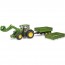 Модель Bruder Трактор John Deere с прицепом 1: 16 Модель Bruder Трактор John Deere с прицепом 1: 16