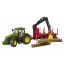 Модель Bruder Трактор John Deere с прицепом и манипулятором 1: 16