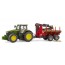 Модель Bruder Трактор John Deere с прицепом и манипулятором 1: 16 Модель Bruder Трактор John Deere с прицепом и манипулятором 1: 16