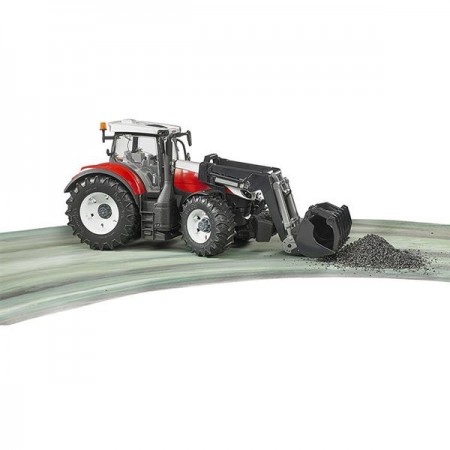 Модель Bruder Трактор Steyr 6300 Terrus с погрузчиком 1: 16 Модель Bruder Трактор Steyr 6300 Terrus с погрузчиком 1: 16