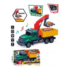 Грузовик с подъемником BabyToys 688-5B со светом и звуком