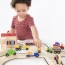 Набір вантажівок Guidecraft Block Play до дороги з дерева, 12 шт. G6718 Набір вантажівок Guidecraft Block Play до дороги з дерева, 12 шт. G6718