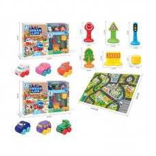 Набор машин BabyToys 117 спецтехника инерционный ход 3 машинки