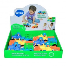Набор машинок Hola Toys Бульдозер и трактор 6 шт. 326AB-6 