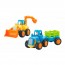 Набор машинок Hola Toys Бульдозер и трактор 6 шт. 326AB-6 Набор машинок Hola Toys Бульдозер и трактор 6 шт. 326AB-6