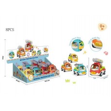 Набор машинок BabyToys 7753 спецтехника инерционные со звуком и светом