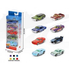 Набор инерционных машинок BabyToys 8805 D металлопластик 5шт