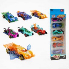 Набор машинок BabyToys K101 6 штук металлический инерционный