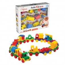 Набор инерционных машинок Tigres Kids cars 12 шт 39243