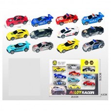 Набор машинок BabyToys MC-45-2F металл инерционные 10 шт