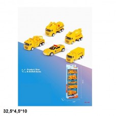 Набор машинок BabyToys 1210-N32 строительная техника металл инерционный 5шт Набор машинок BabyToys 1210-N32 строительная техника металл инерционный 5шт