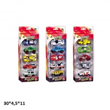 Набор машинок BabyToys DS046 металлические инерционные 5шт