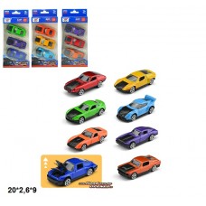 Набор металлических машинок BabyToys K641A39 инерционные 3 шт