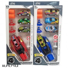 Набор машинок BabyToys YB5003N металл инерционный 4 шт Набор машинок BabyToys YB5003N металл инерционный 4 шт