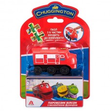 Паровозик Chuggington Вілсон із механічною функцією та пазлом EU890301 Паровозик Chuggington Вілсон із механічною функцією та пазлом EU890301