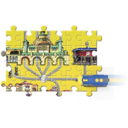 Паровозик Chuggington Вілсон із механічною функцією та пазлом EU890301 Паровозик Chuggington Вілсон із механічною функцією та пазлом EU890301
