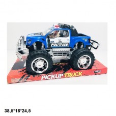 Полицейский пикап инерционный BabyToys 93388 на больших колесах
