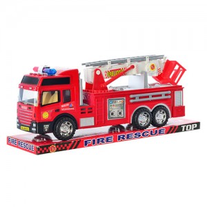 Пожежна машина 8822 ZY 8822 інерційна, 30 см, рухливі деталі