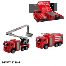 Пожарная машина BabyToys 0301-3 инерционная металл Пожарная машина BabyToys 0301-3 инерционная металл