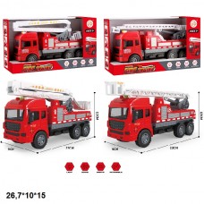 Пожарная машина BabyToys 350-1 инерционная со светом и музыкой