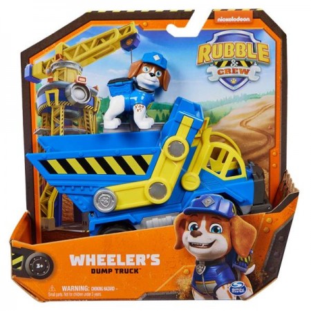 Самосвал Rubble Crew с фигуркой Вилера SM28500/6066528