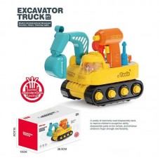 Экскаватор BabyToys 192033 со светом и музыкой, инерционный ход Экскаватор BabyToys 192033 со светом и музыкой, инерционный ход