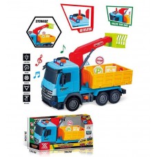 Грузовик с подъемником BabyToys 688-9 C со светом и звуком