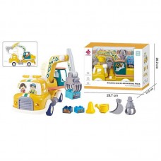 Машинка спецтехники инерционная BabyToys A 88032 со звуком и светом Машинка спецтехники инерционная BabyToys A 88032 со звуком и светом