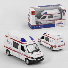 Спецтехніка CLM - 61 K світло, звук, металопластик, на батарейках, інерція, відчиняються двері, в коробці