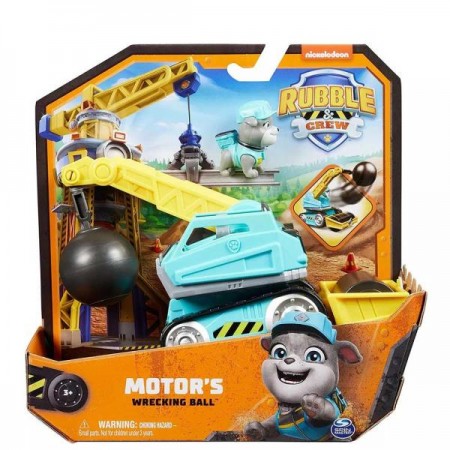 Стенобитная машина Rubble Crew с фигуркой Мотора SM28500/6069659