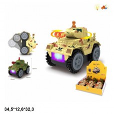 Танк инерционный BabyToys 9805B со светом 6 шт