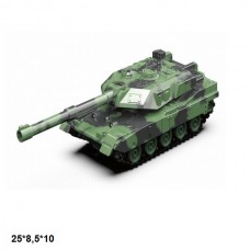 Металлический танк CLM-75K инерционный с музыкой и светом Металлический танк CLM-75K инерционный с музыкой и светом