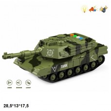 Инерционный танк WY410A с музыкой и светом Инерционный танк WY410A с музыкой и светом