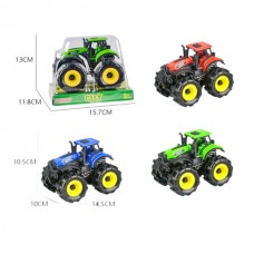 Инерционный трактор BabyToys 9878A пластиковый для мальчика Инерционный трактор BabyToys 9878A пластиковый для мальчика
