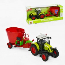 Инерционный трактор с прицепом BabyToys WY 900 K, звук и свет Инерционный трактор с прицепом BabyToys WY 900 K, звук и свет