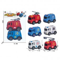 Інерційний транспорт BabyToys HZ-002, 2 машинки в наборі