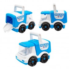  Вантажівка ТехноК 2178 "Technok Toys", 17х12х15 см, задні дверцята відчиняються, ручка для перенесення