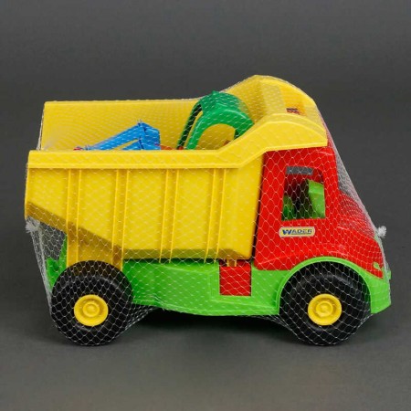 Вантажівка з трактором "Multi truck" 39219 3 кольори, "Tigres", в сітці Вантажівка з трактором "Multi truck" 39219 3 кольори, "Tigres", в сітці