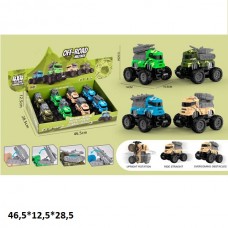 Інерційна військова техніка BabyToys LL-A04, набір 4 види