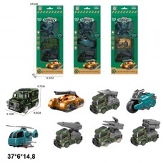 Военная техника BabyToys SY713-46L инерционная 3 шт Военная техника BabyToys SY713-46L инерционная 3 шт