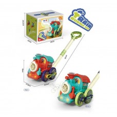 Каталка с мыльными пузырями BabyToys 134-71 со светом и музыкой