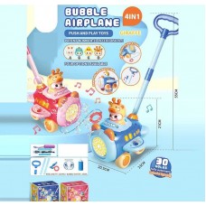 Каталка с мыльными пузырями BabyToys 8526, 2 цвета