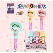 Мыльные пузыри BabyToys 1986-36 с вентилятором, 15 штук Мыльные пузыри BabyToys 1986-36 с вентилятором, 15 штук