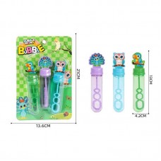 Мильні бульбашки BabyToys 20588-34 різнокольорові на листі